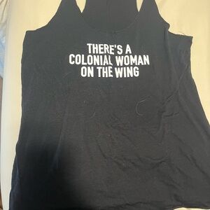 Bella Canvas Black Cut Out Tank Top